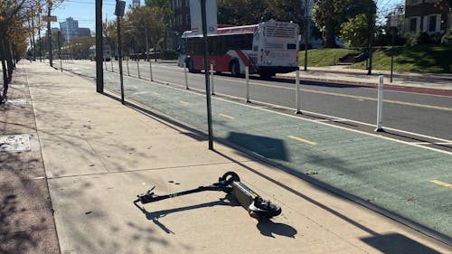 Despite issues surrounding safety, Rutgers decided to bring back problematic scooters.  – Photo by Hayley Slusser