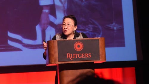 Cathy Bao-Bean, a popular author, spoke at last year's Mark Conference. This year's conference will take place on March 5. – Photo by Michelle Klejmont