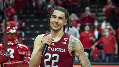 Senior guard Caleb McConnell has went from average recruit to the best defender in the best conference in college basketball. – Photo by Chris Corso / Scarletknights.com