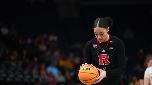 Junior guard and forward Destiny Adams' monster double-double was not enough for the Rutgers women's basketball team in its loss to Minnesota in the first round of the Big Ten Tournament. – Photo by @RutgersWBB / X
