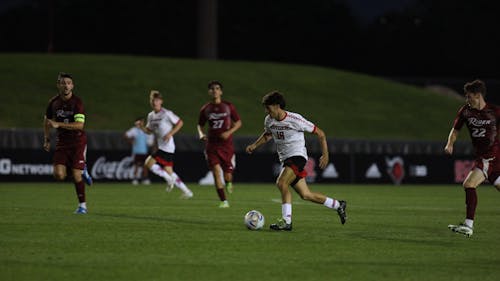 The Rutgers men's soccer team held off in-state rival Rider, remaining undefeated at Yurcak Field this season. – Photo by Rutgers Men's Soccer / Twitter