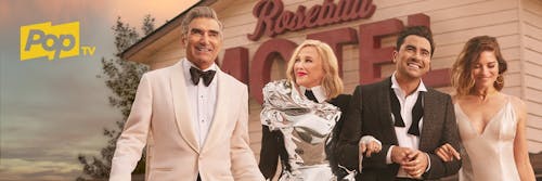 "Schitt's Creek" is a Canadian TV show that won big at this year's Emmys, and gained popularity after being added to Netflix.  – Photo by Twitter / @SchittsCreekPop