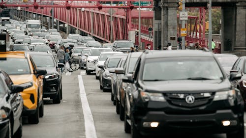 To combat traffic in New York City, we need to implement congestion pricing. – Photo by Transportation Alternatives / Twitter