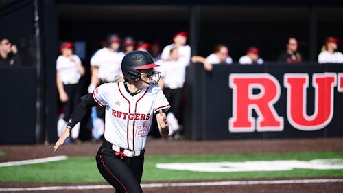 Junior infielder Kyleigh Sand has had a hot bat all season long for the Rutgers softball team, and she will look for more success when the Scarlet Knights (29-12, 6-2) face off against Ohio State this weekend. – Photo by Ben Solomon / ScarletKnights.com