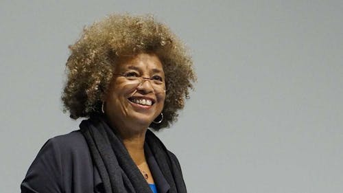 Angela Davis, a civil rights activist and author, said that 50 years ago, the phrase “seize the time” was a call for individuals to collectively shape the future in terms of justice and equality.  – Photo by Columbia GSAPP / Wikimedia