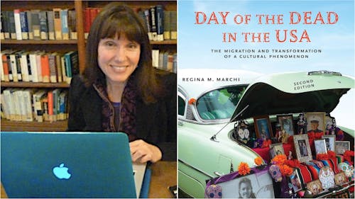 Regina Marchi, a professor in the Department of Journalism and Media Studies and associate professor in the Department of Latino and Caribbean Studies, has written a second edition of "Day of the Dead in the USA," which has received international acclaim. – Photo by Rutgers.edu