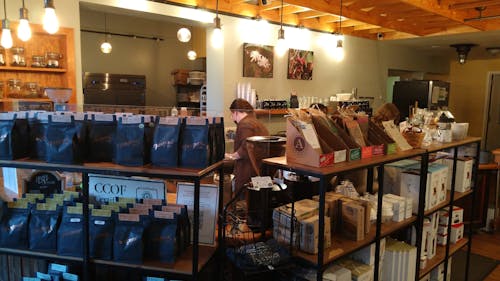 Penstock Coffee Roasters gives patrons a cozy space to enjoy craft coffee.  – Photo by Penstock Coffee / Twitter
