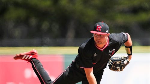 Graduate student starting pitcher Jared Kollar's 10-strikeout performance resulted in a no-decision as the Rutgers baseball team dropped 2 of 3 games to Nebraska Omaha over the weekend.  – Photo by Rutgers Baseball / Twitter