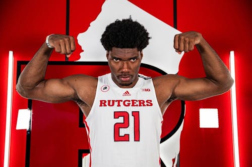 The Rutgers men's basketball team signed rising sophomore center Emmanuel Ogbole to the 2023 class yesterday as a potential back up for rising senior center Clifford Omoruyi. – Photo by ScaretKnights.com
