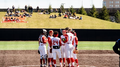 The Rutgers softball team had a successful first Big Ten series of the season last weekend at home but could not replicate that same success on the road this weekend against Purdue. – Photo by Christian Sanchez