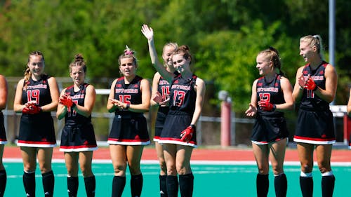 The No. 19 Rutgers field hockey team is set for weekend matchups against Michigan State and Delaware. – Photo by Rutgers Field Hockey / Twitter