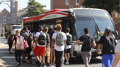 In response to numerous complaints, a Rutgers student created a petition to push University President Robert L. Barchi to add more vehicles to the Rutgers bus system. – Photo by Ana Couto
