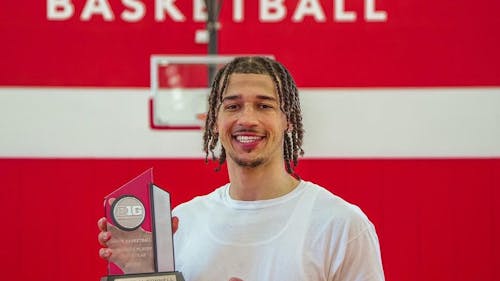 Senior guard Caleb McConnell announced today that he would play one more season on the Banks and return to the Rutgers men’s basketball team in 2022. – Photo by Caleb McConnell / Instagram
