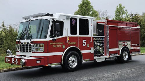 The New Brunswick Fire Department (NBFD) was recently allocated $70,000 in state grants, the second-highest amount awarded within Middlesex County. – Photo by @FireApparatus1 / X