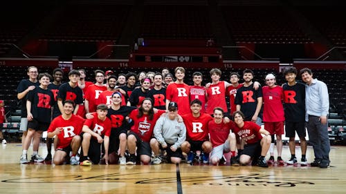For the second year straight, The Daily Targum bested WRSU in the media outlets' third annual spring basketball game. – Photo by Christian Sanchez