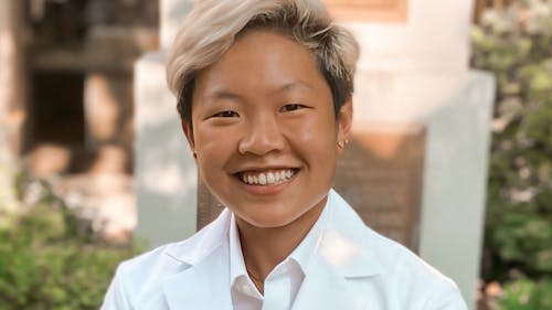 Taylor Chiang, a second-year student at the Rutgers Robert Wood Johnson Medical School, wanted to create the application TranZap to address barriers for transgender individuals to high-quality, inclusive health care. – Photo by Rutgers.edu