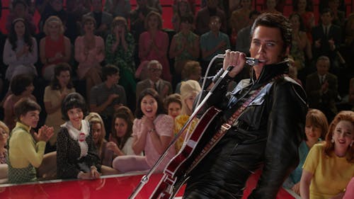 Austin Butler's performance as Elvis Presley is the high point of a flawed but ultimately entertaining fresh spin on a biopic. – Photo by Elvis Movie / Twitter