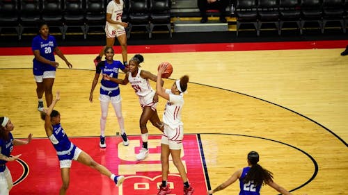 The Rutgers women's basketball team has had a season full of ups and downs with a tough Big Ten schedule coming up. – Photo by ScarletKnights.com