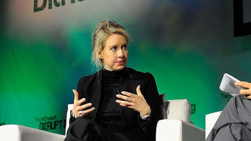 Unlike most white-collar criminals, Elizabeth Holmes is facing trial.  – Photo by TechCrunch / Wikimedia.org