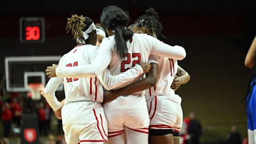 The Rutgers women's basketball team had multiple double digit-scoring performances in today's win over New Orleans. – Photo by @RutgersWBB / Twitter