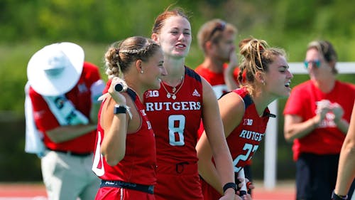 The Rutgers field hockey team looks to continue its success from 2021 as the program hosts the Battle on the Banks to open up its 2022 campaign. – Photo by Rutgers Field Hockey / Twitter