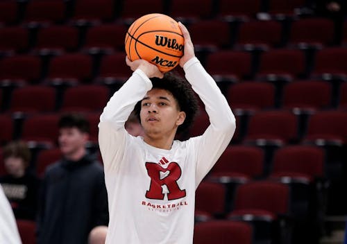Freshman guard Derek Simpson provided a spark for the Rutgers men’s basketball team in the Big Ten Tournament. – Photo by Nuccio DiNuzzo Photography / ScarletKnights.com