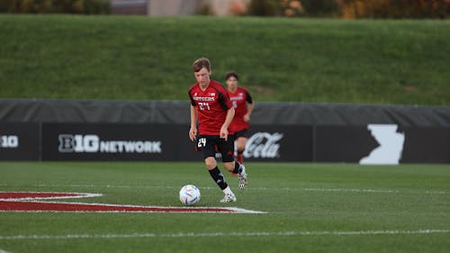 The Rutgers men's soccer team will look to sophomore midfielder Cole Cruthers to control the midfield against UCLA. – Photo by ScarletKnights.com