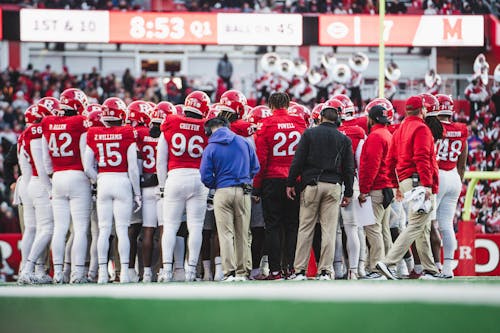 The Rutgers football team lost to Maryland to close out 2023, marking a four-game losing streak to end the regular season. – Photo by Evan Leong