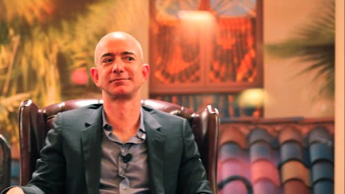 Amazon CEO Jeff Bezos is the richest person in the world, followed by Bill Gates and Bernard Arnault. Each of their net worths exceed $100 billion. – Photo by Flickr