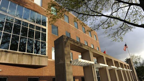 The former location of the Special Collections and University Archives in Alexander Library on the College Avenue campus was prone to flooding due to its drainage system and closeness to the Raritan River.  – Photo by Rutgers.edu