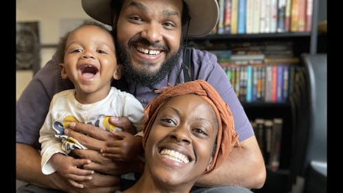 Hidden Gems Literary Emporium, owned by Rutgers alumni Kaila Boulware and Raymond Cheley Sykes and their son Truth Imanu'el Sykes, will hold its grand opening on June 6 on Morris Street with performances, book displays and more. – Photo by Courtesy of Kaila Boulware