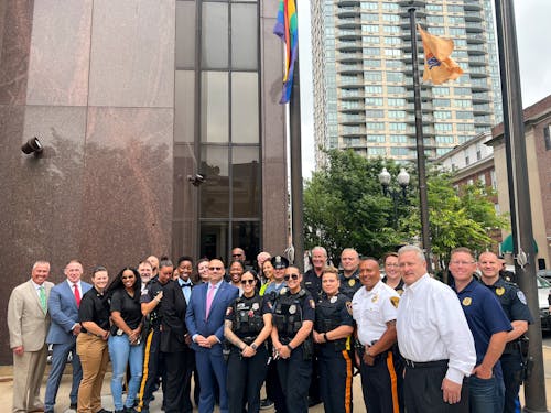 The Safe Place program, which supports those affected by acts of bias and hate, was recently introduced by the Middlesex County Prosecutor's Office at the Middlesex County Courthouse following a Pride flag-raising ceremony.  – Photo by Jacob Callahan / LinkedIn