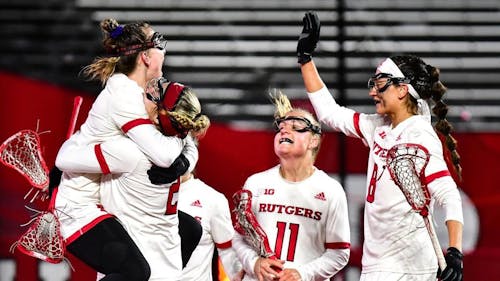 The Rutgers women's lacrosse team battled the elements and picked up a victory over Hofstra. – Photo by @rutgerswomenslacrosse / Instagram