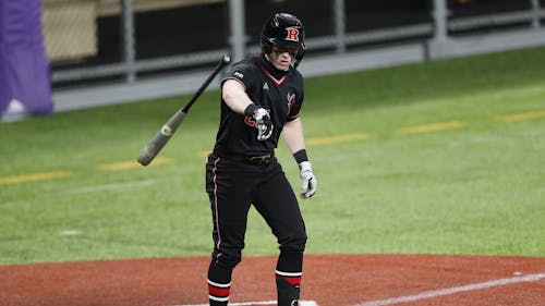 Sophomore outfielder Ryan Lasko set a new career high with four hits in one game as the Rutgers baseball team took 2 of 3 games at the Carolinas Coastline Classic. – Photo by Eric Miller / Scarletknights