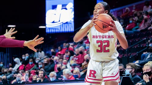 Graduate student forward Osh Brown made a strong transition from street ball to collegiate basketball. – Photo by Olivia Thiel