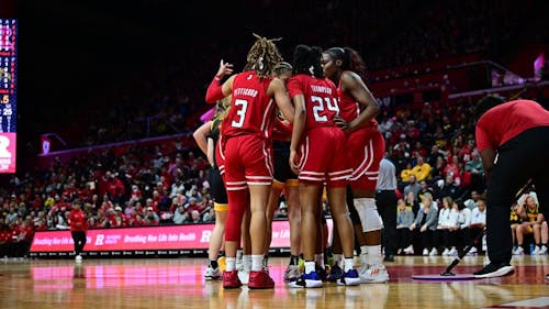 The Rutgers women's basketball team found no rhythm in its 35-point road loss to Ohio State on Thursday. – Photo by scarletknights.com