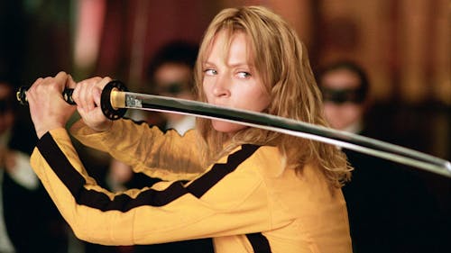 Uma Thurman's portrayal of the Bride in "Kill Bill" is just one of the female characters in the film whose violent scenes have a feminist undercurrent. – Photo by Film4/Twitter