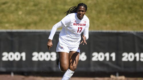 Senior forward Amirah Ali has been selected as The Daily Targum's female athlete of the month after an impressive start to the season for her and the Rutgers women's soccer team. – Photo by Mike Lawrence / Scarletknights.com