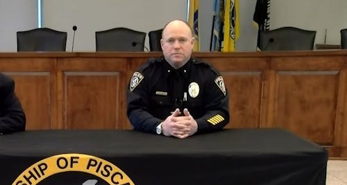 Thomas Mosier retired from his position as Piscataway police chief on Friday. – Photo by  Piscataway Township Police Department / Twitter