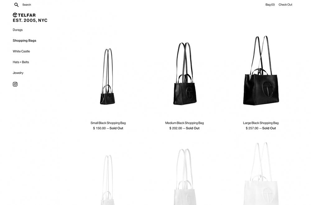 Demand for Telfar bags founded by Liberian American spikes after