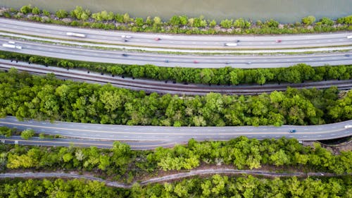 A vehicle traffic study using artificial intelligence technology revolved around a portion of Interstate 24 in Nashville, Tennessee. – Photo by null