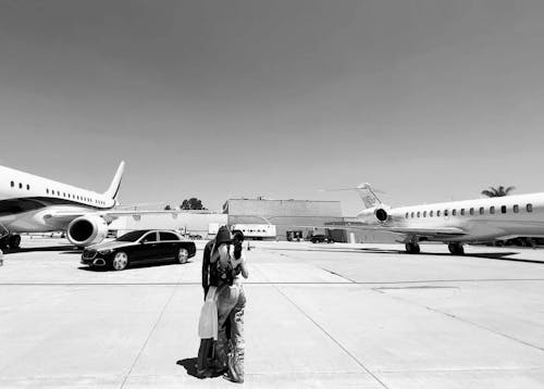Private jets, such as those owned by Travis Scott and Kylie Jenner, are frequently used unnecessarily, which causes large amounts of unnecessary pollution. – Photo by @kyliejenner / Instagram