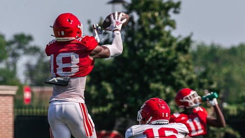 Senior wide receiver Bo Melton and the Rutgers football team will look to start the season off right as they prepare for their opening game against Temple on Thursday night.  – Photo by Rutgers Football / Twitter 