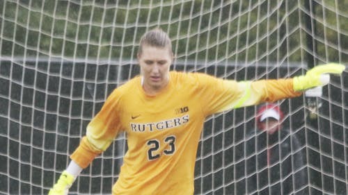 Sophomore goalkeeper Casey Murphy recorded a career-high eight saves in the game last year on the road at Indiana. – Photo by Photo by Edwin Gano | The Daily Targum