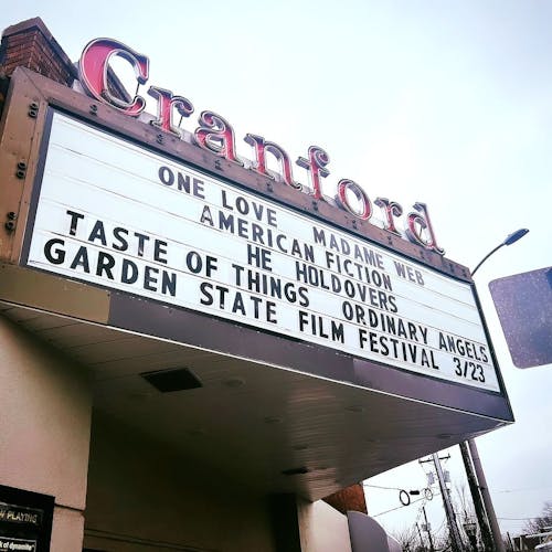Cranford Theater was one of the many venues involved with this year's Garden State Film Festival (GSFF). – Photo by @gardenstatefilmfestival / Instagram