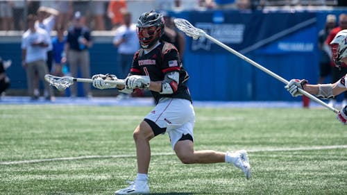 Sophomore attacker Dante Kulas scored the game-winning goal in an overtime victory over Princeton on Saturday. – Photo by ScarletKnights.com