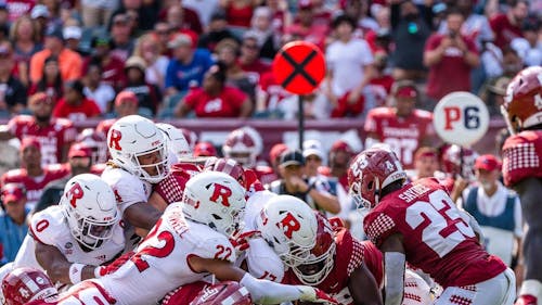 The Rutgers football team will have its Big Ten opener under the lights against Iowa on Saturday. – Photo by Rutgers Football / Twitter