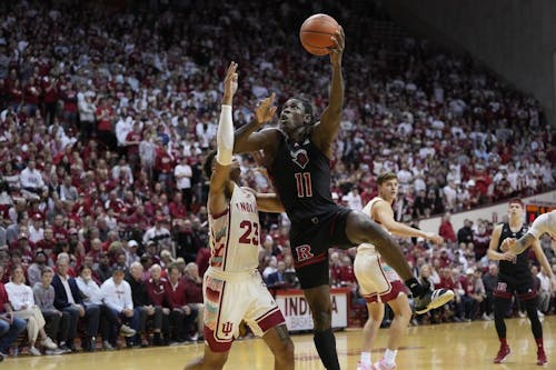 Junior center Clifford Omoruyi will need to make a strong impact in order for the Rutgers men's basketball team's quest for a bounce-back win against Illinois to succeed. – Photo by ScarletKnights.com