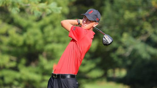Sophomore Rhett Sellers looks to keep his momentum as the Rutgers men's golf team enters the Big Ten Championships. – Photo by Scarletknights.com
