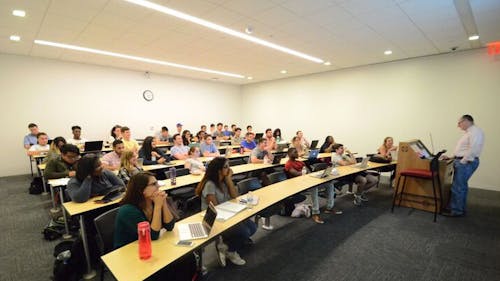 A recent study found the Rutgers Business School had one of the top 10 most diverse faculties in the country. The University ranked 4th, behind North Carolina, Howard University and Florida A&M. – Photo by Henry Fowler